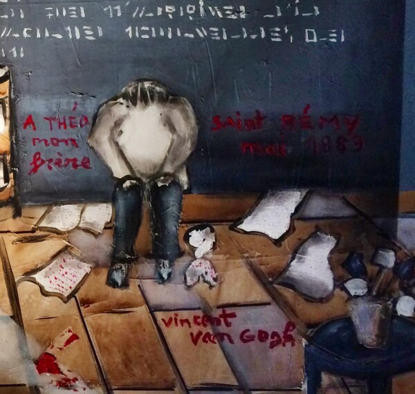 Hospice Saint-Paul de Mausole avec mes compagnons d'infortune